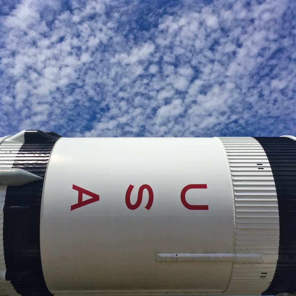 Kennedy Space Center with children