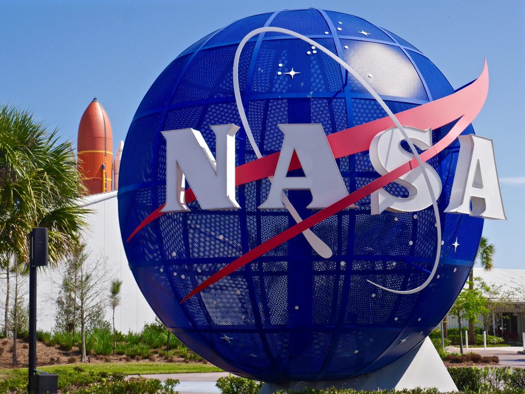 Kennedy Space Center with children