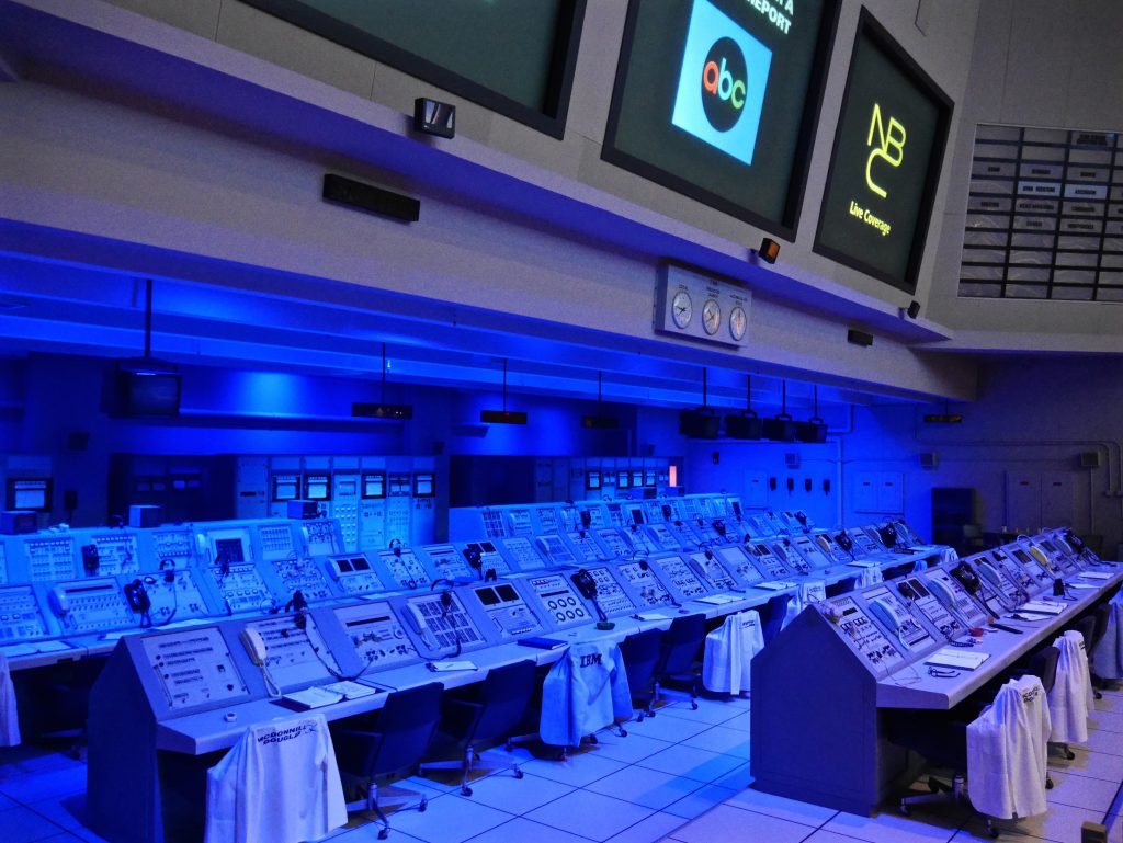 Kennedy Space Center with children
