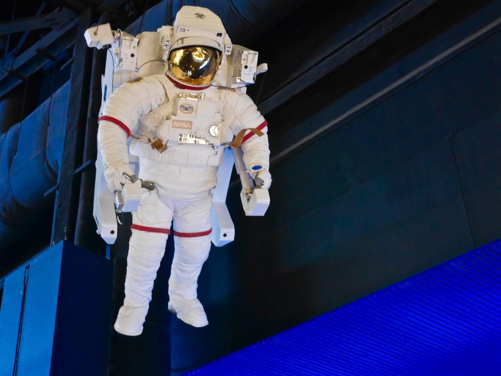 Kennedy Space Center with children