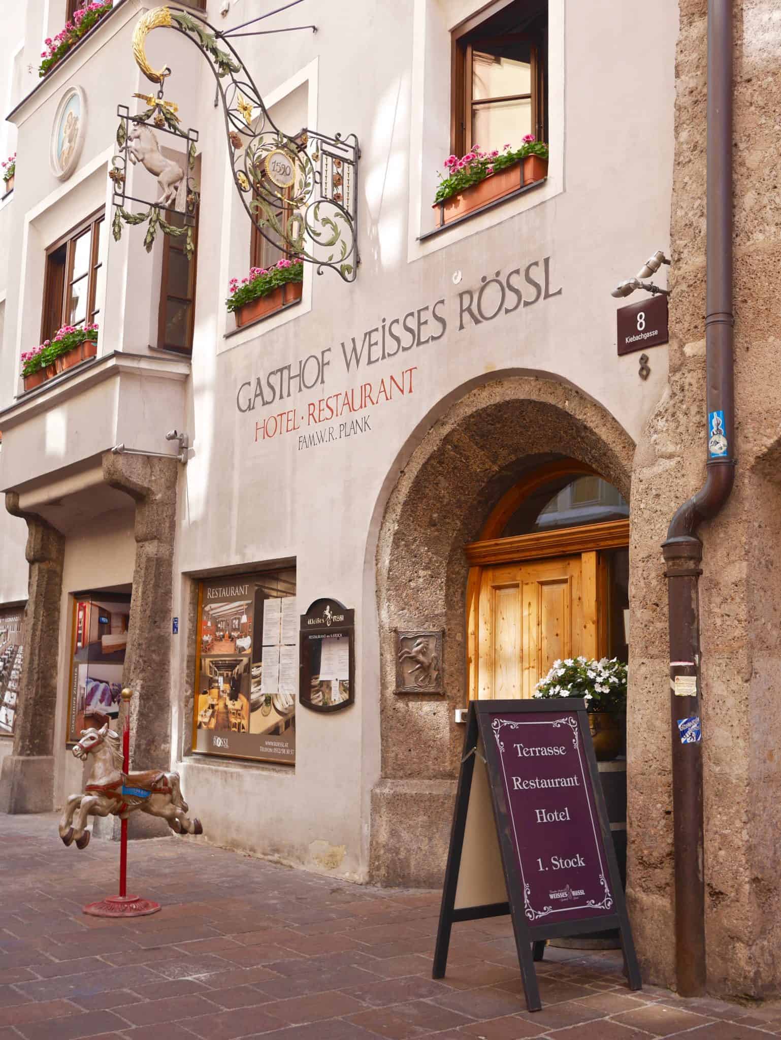 Weisses Rossel- Innsbruck