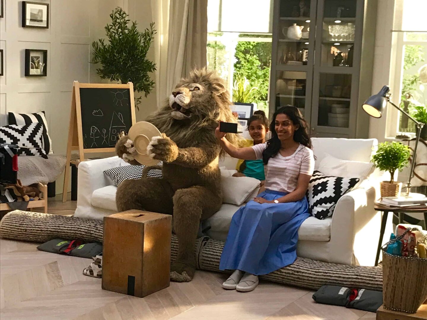 An unexpected commercial audition!  When life hands you an IKEA commercial - You roar with it!