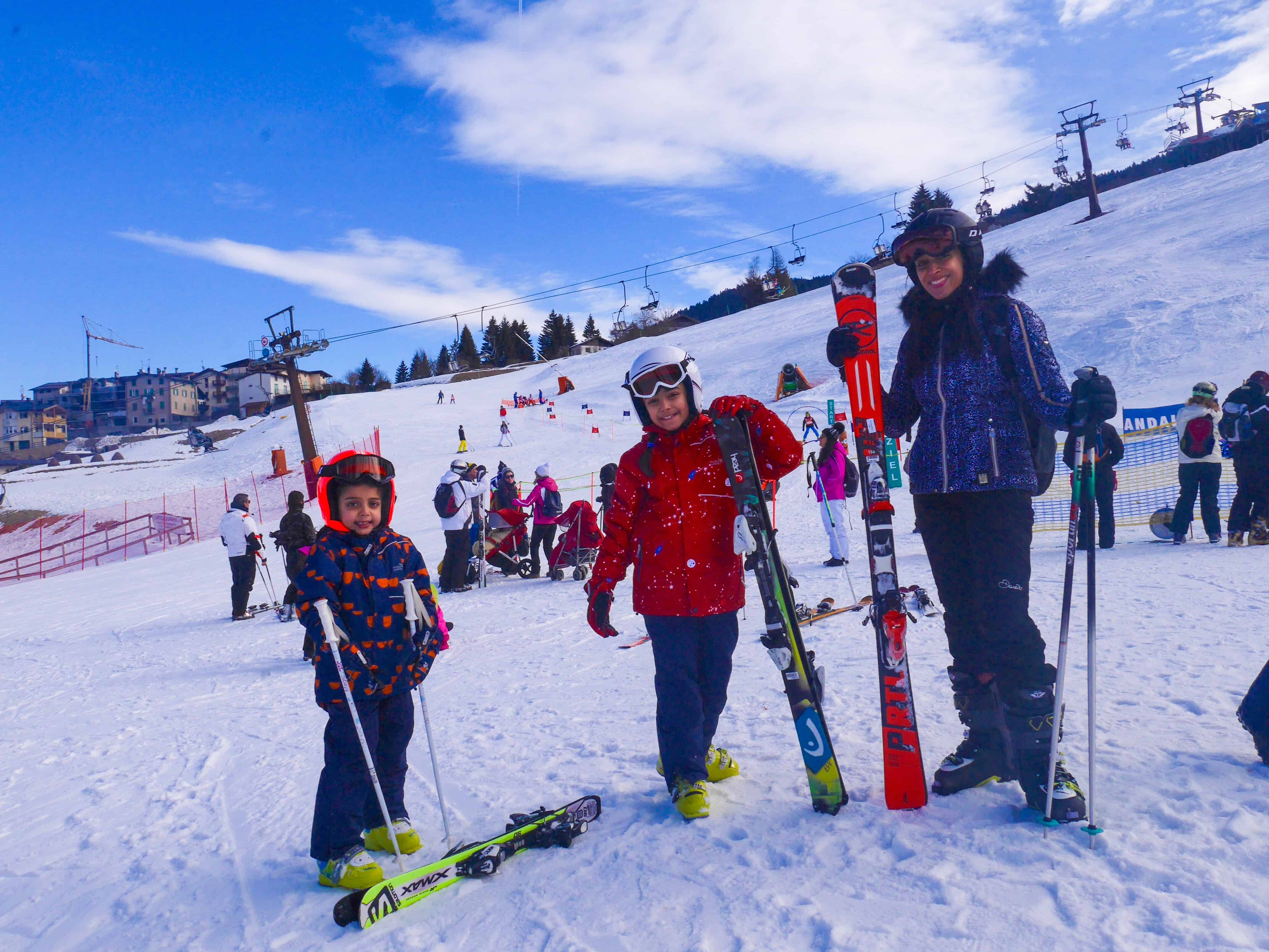 Winter family break in Andalo, Trentino