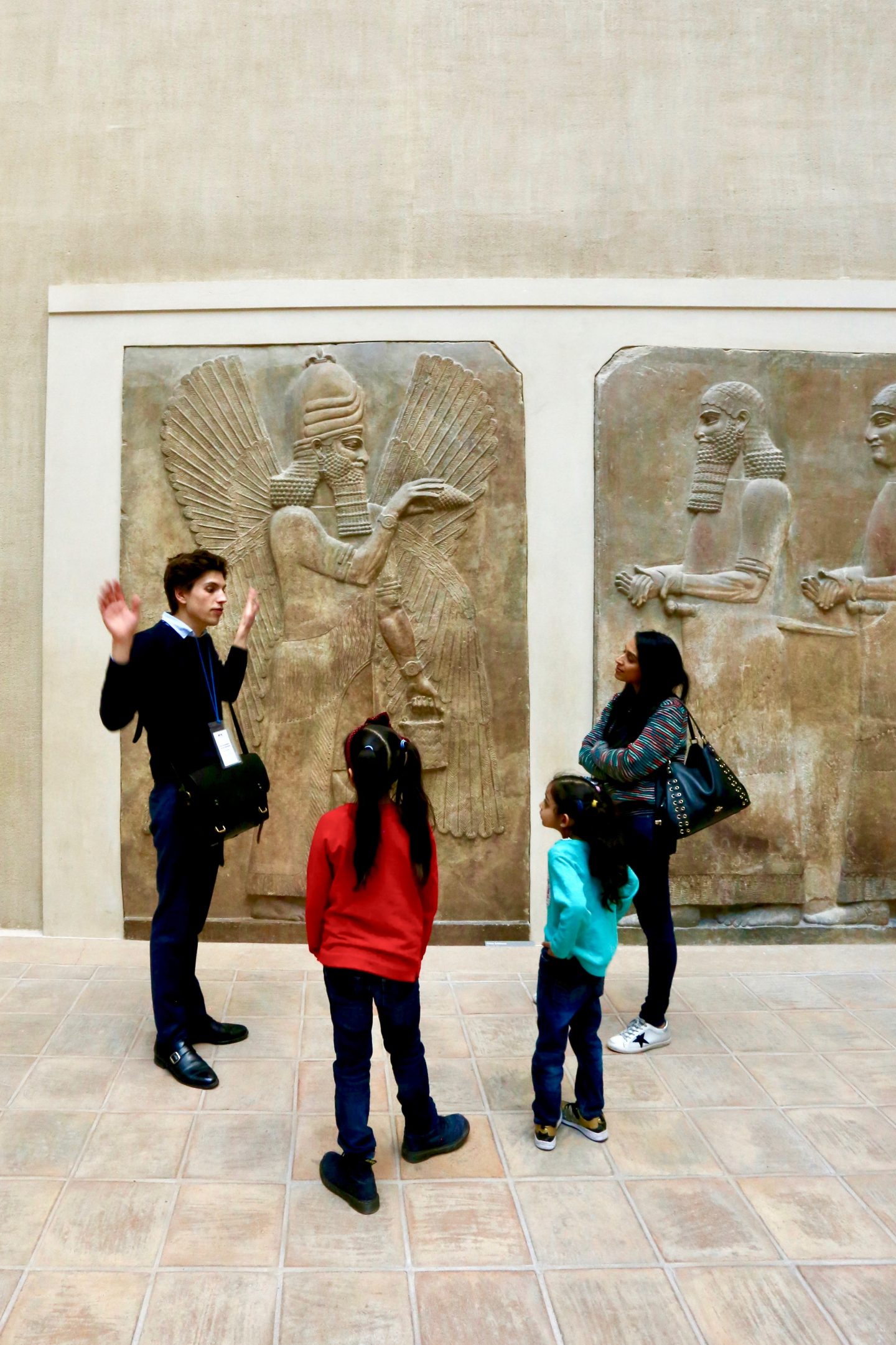 Visiting the Louvre with kids