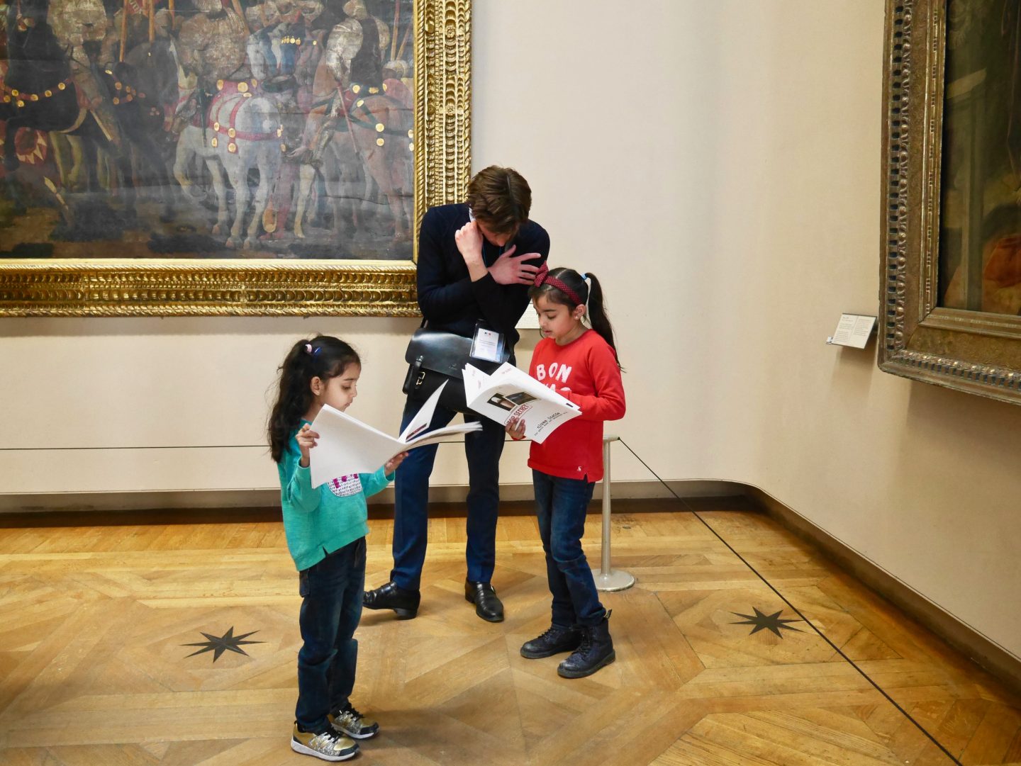 Visiting the Louvre with kids