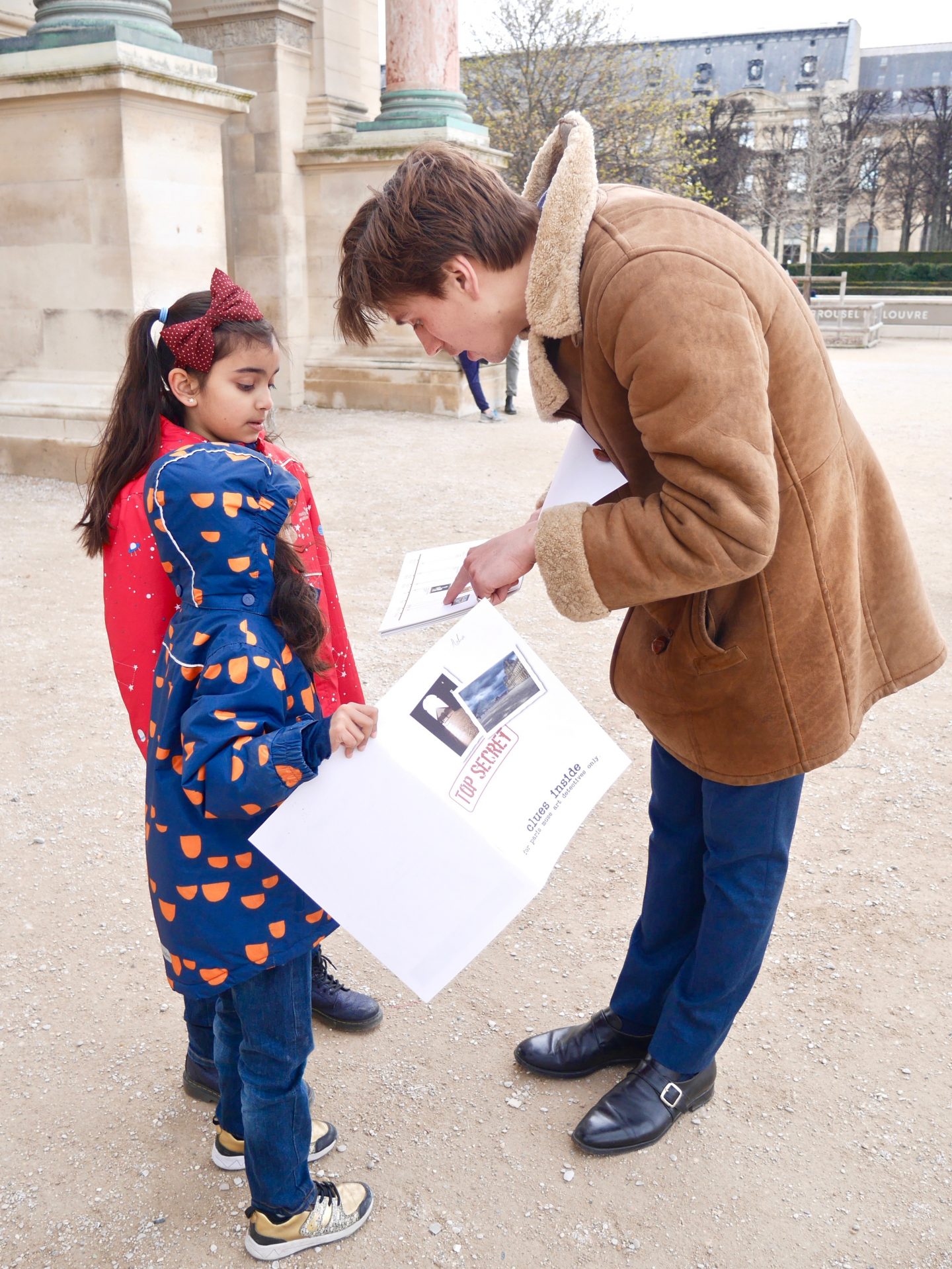 Visiting the Louvre with kids