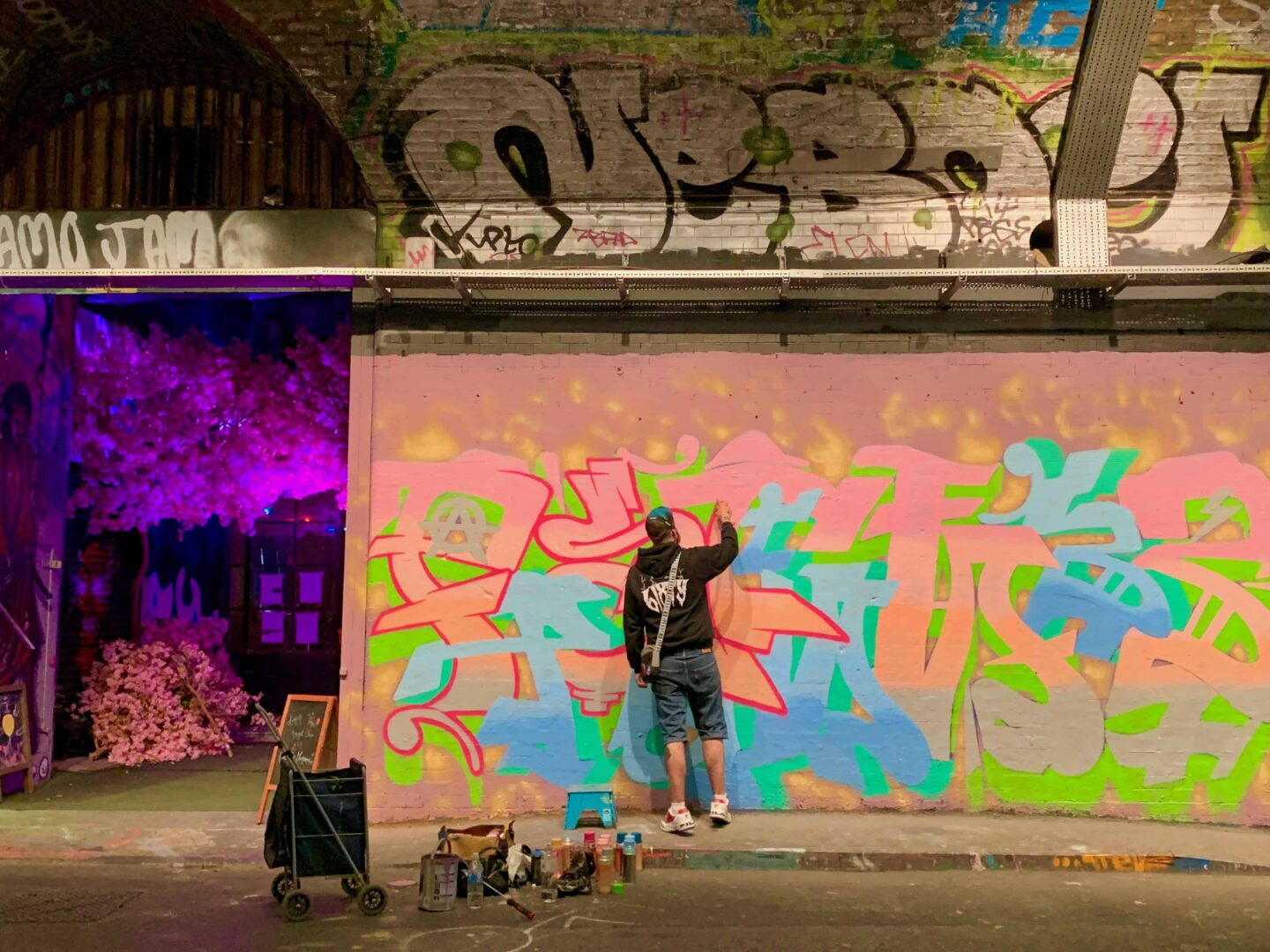Leake Street Graffiti Tunnel | London Street Art