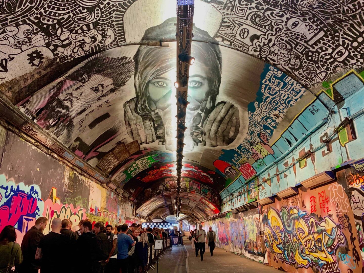 Leake Street Graffiti Tunnel | London Street Art