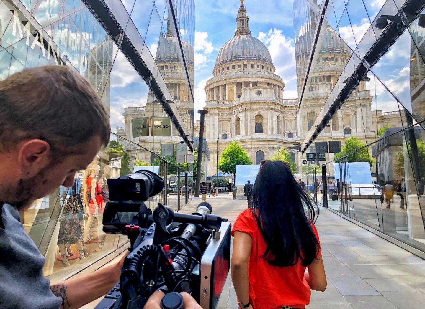 FILMING 'LITTLE SECRETS OF LONDON' TRAVEL VIDEO FOR KLM DUTCH AIRLINES