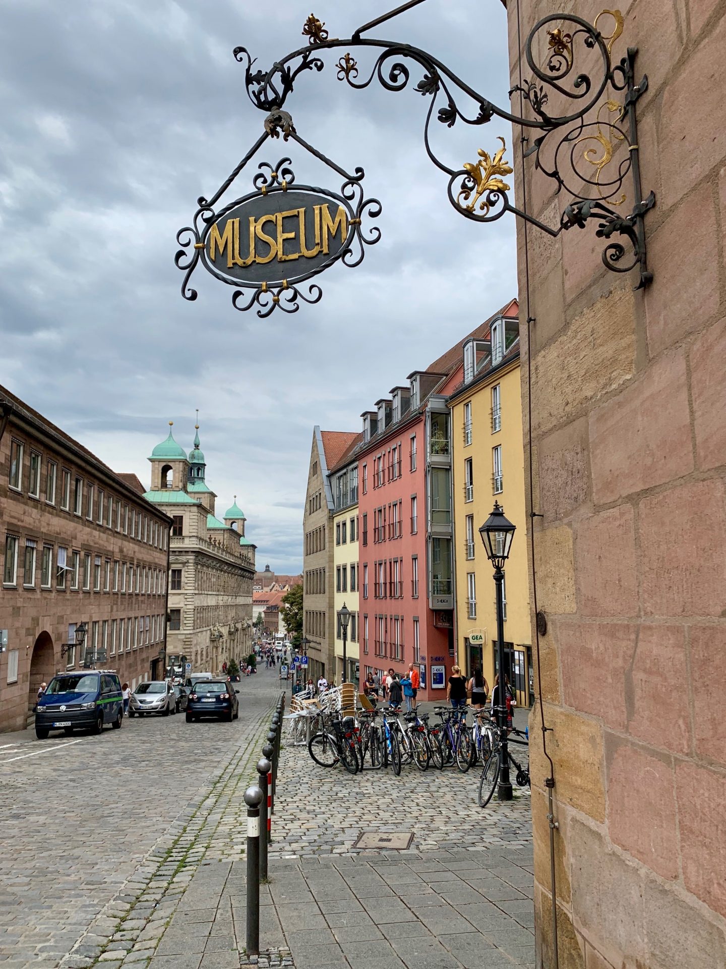 Fembohaus City Museum sign and street view