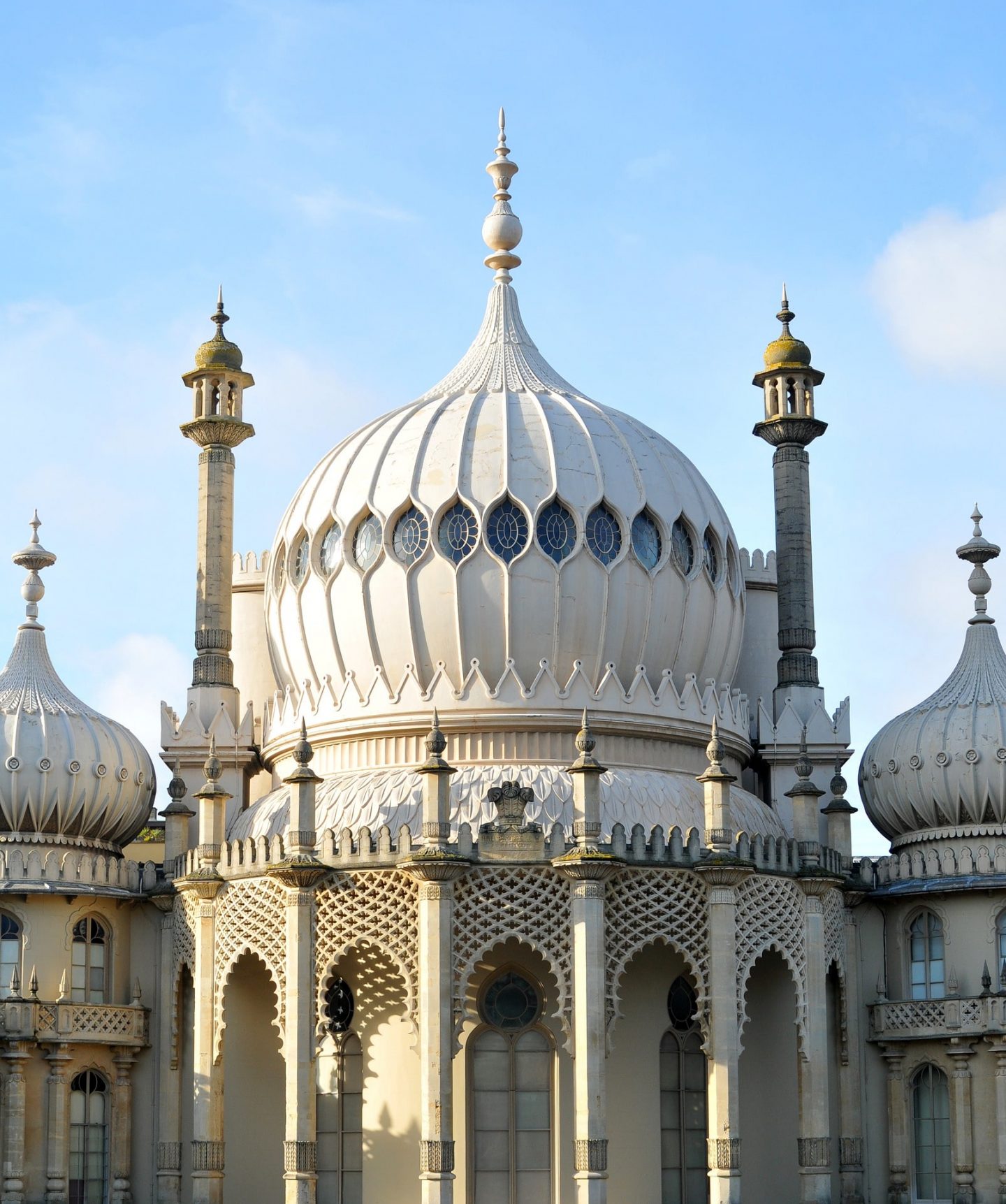 view of the outside of the Brighton Pavilion