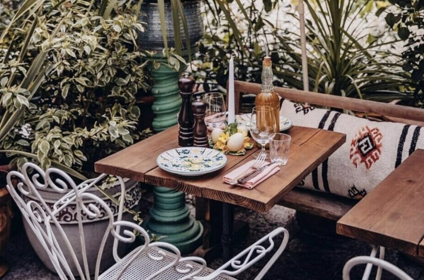 Outdoor Terrace at Circolo Popolare