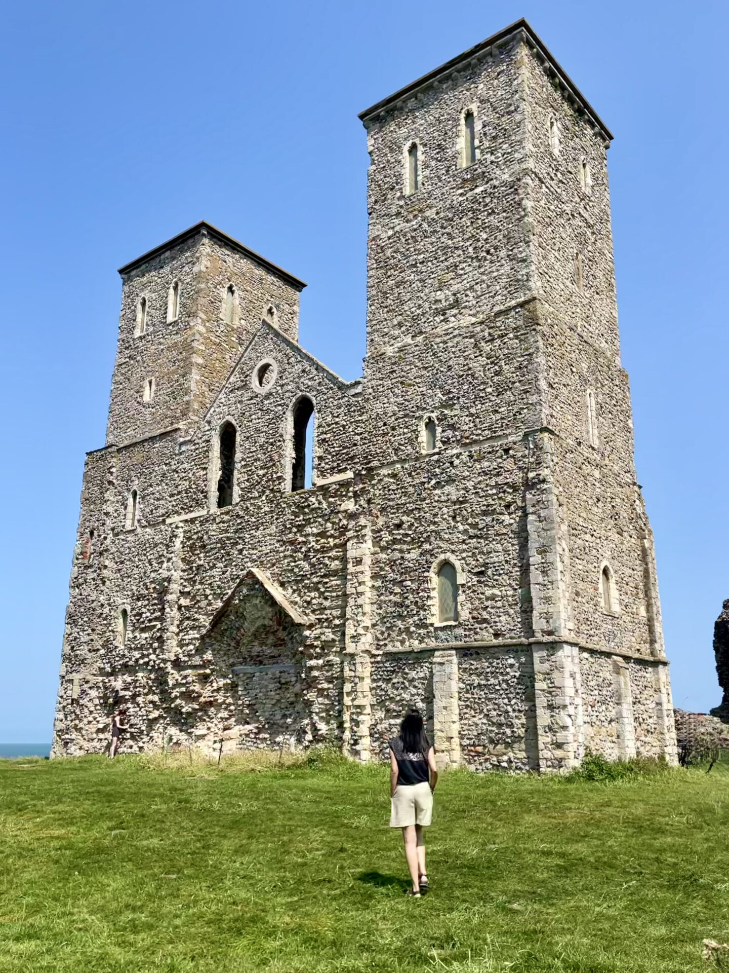 Reculver Tower and Roman Fort