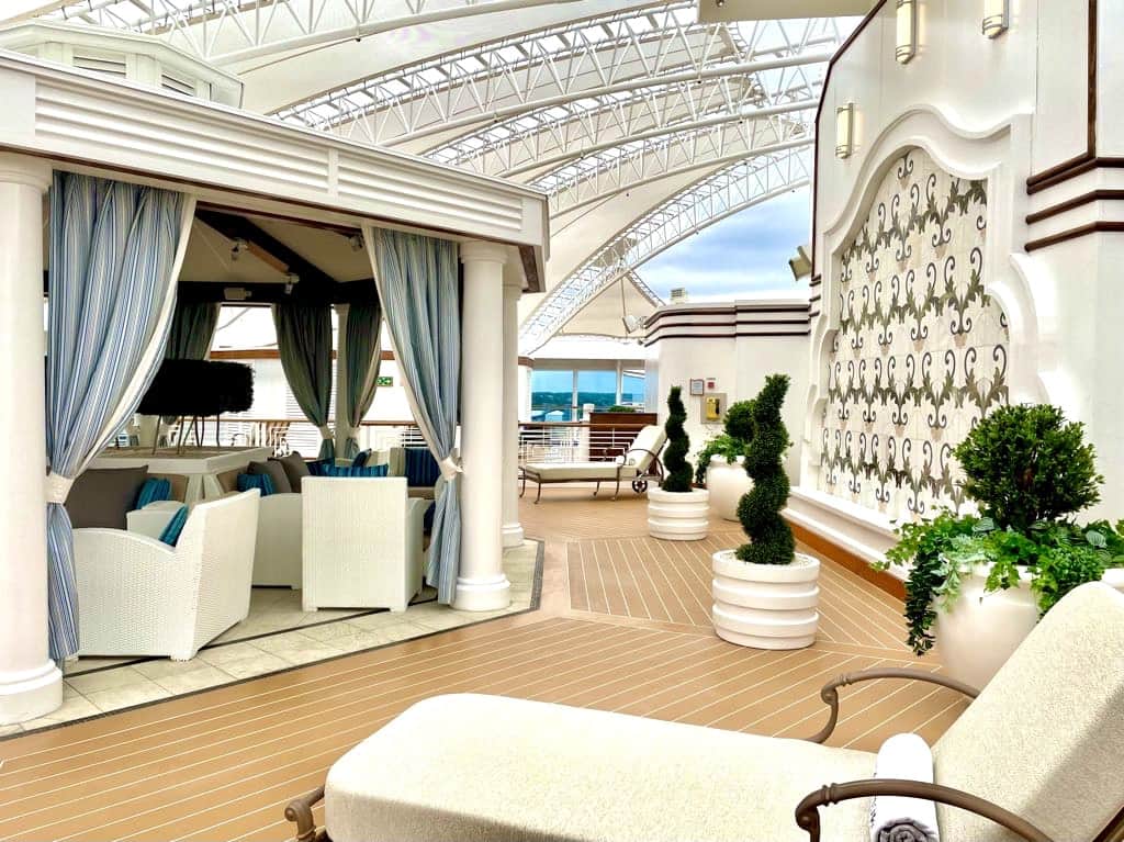 The Sanctuary on Regal Princess Cruise