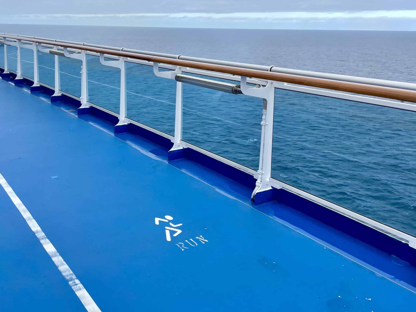 Running Track on Regal Princess Cruise