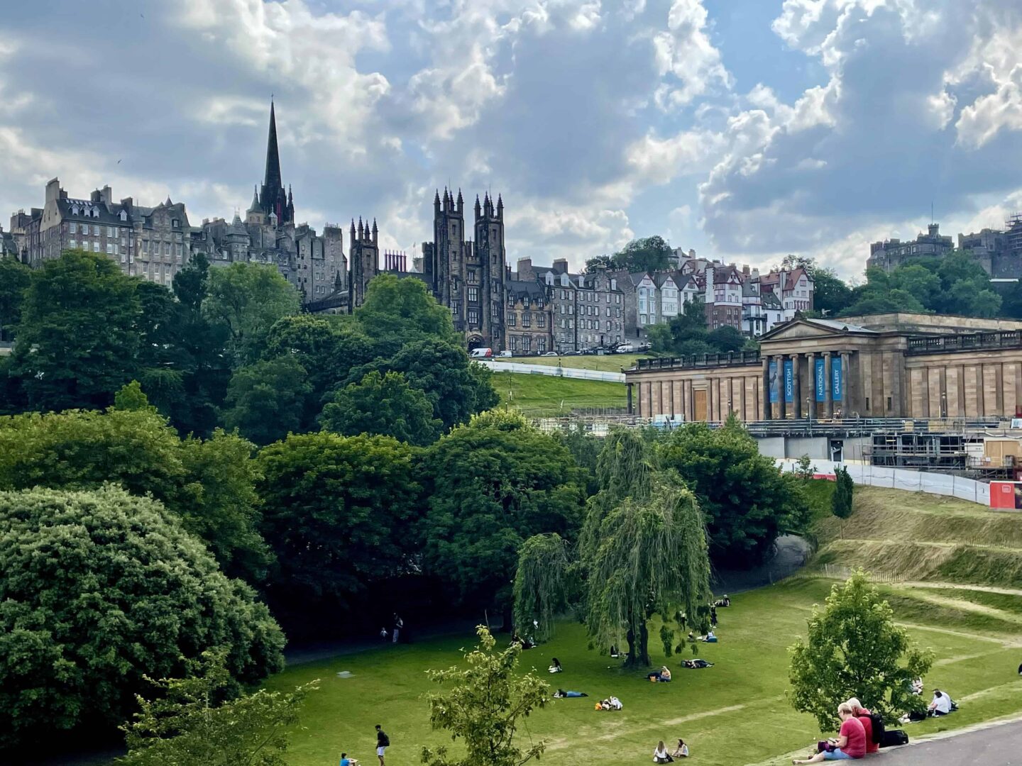 Princes Street Gardens - Things to do in Edinburgh for Families