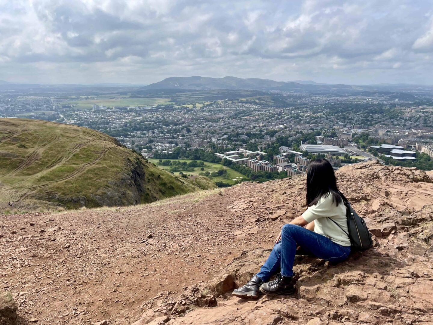 View of Edinburgh from Arthur's Seat - Things to do in Edinburgh for Families