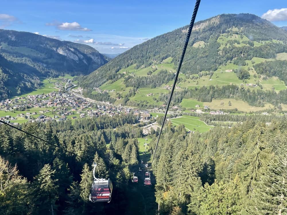 Best things to do in Bregenzerwald, Austria - Mellau from a cable car