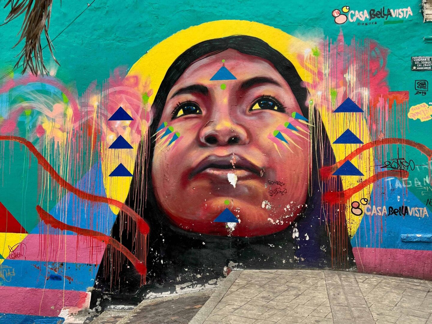 La Candelaria district street art