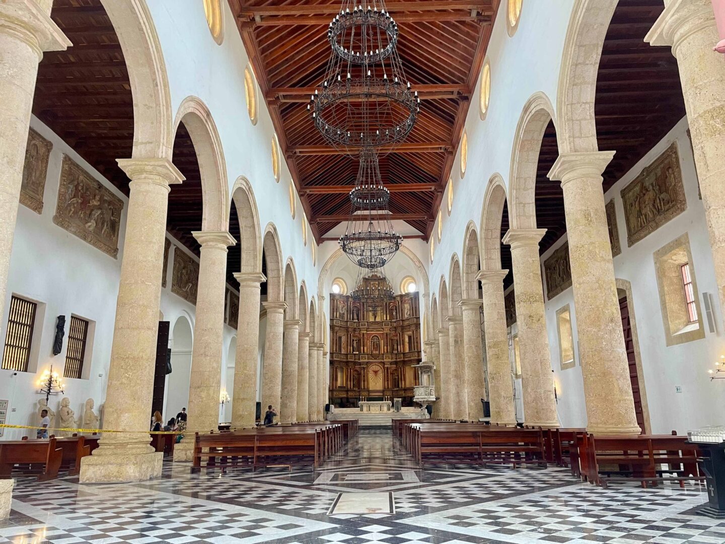 Saint Catherine of Alexandria Cathedral on Cartagena, Colombia