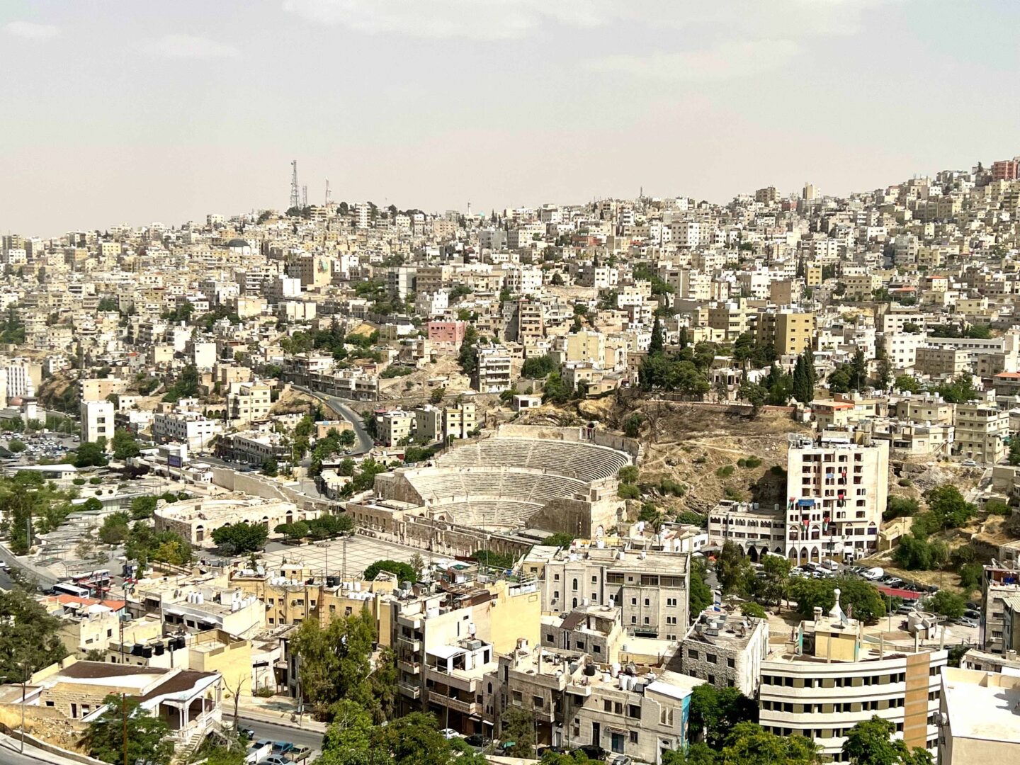 Roman Theatre, Amman in Jordan