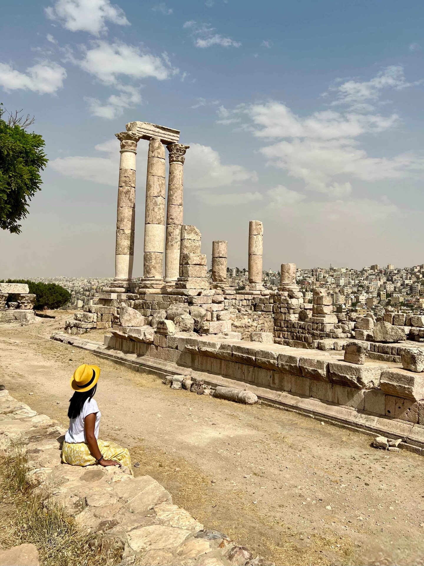 Temple of Hercules, Amman in Jordan