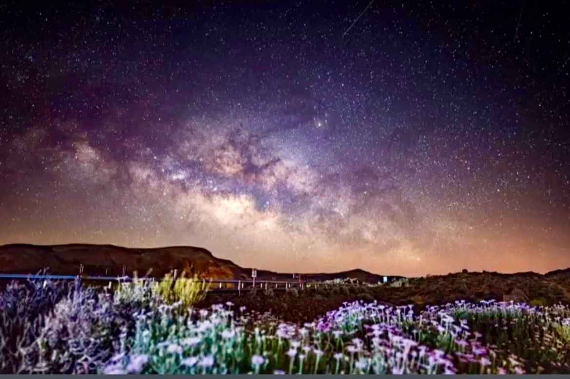 Stargazing on Mount Teide