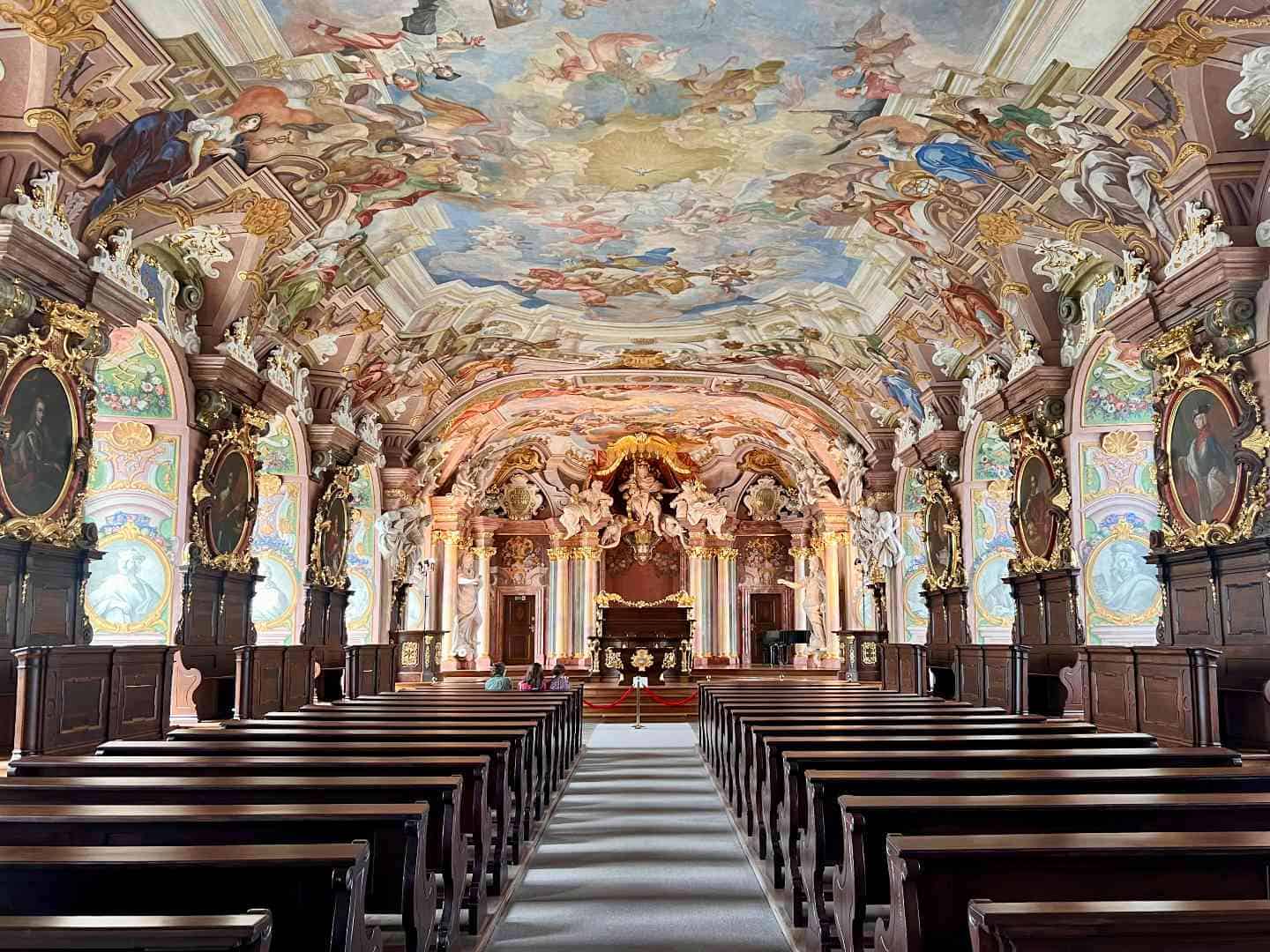 Baroque hall in Wroclaw University
