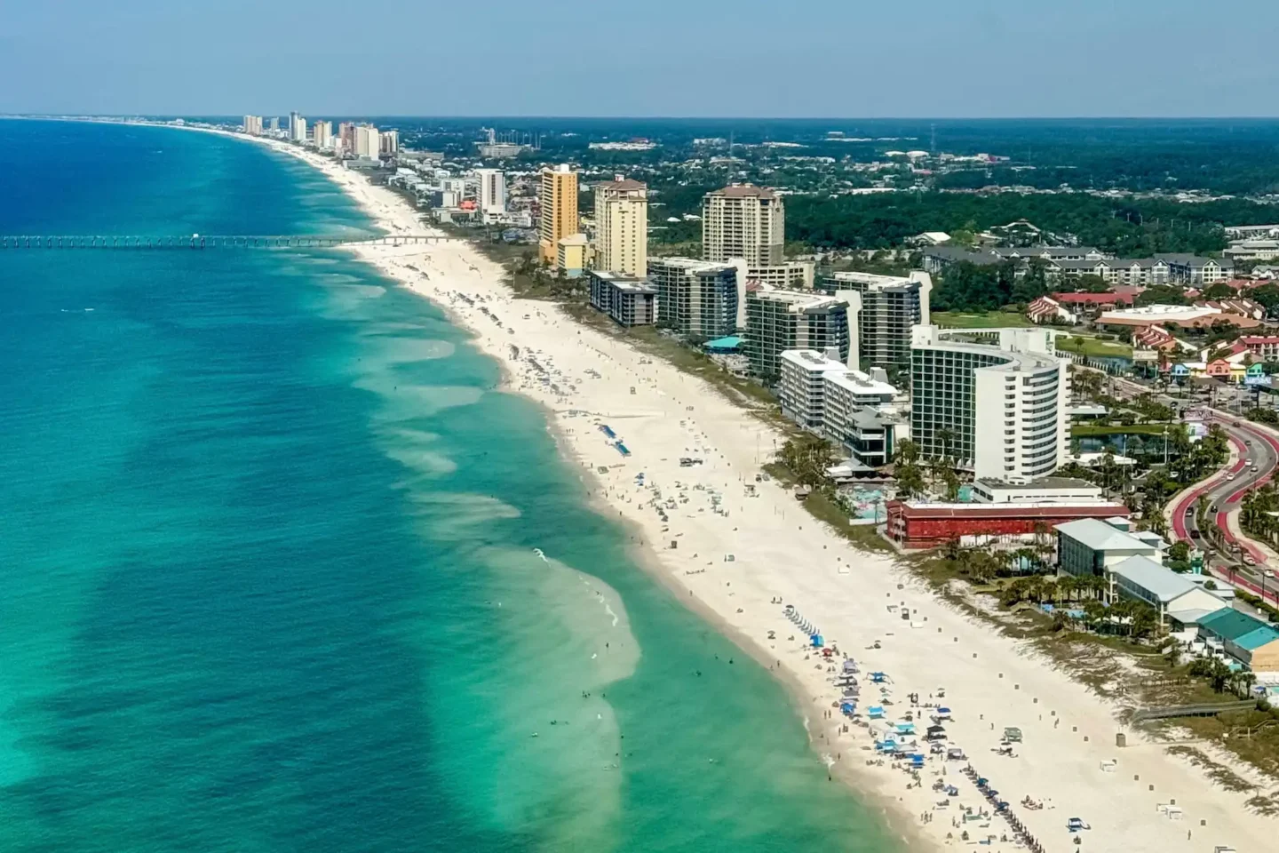 Coast of Panama City Beach