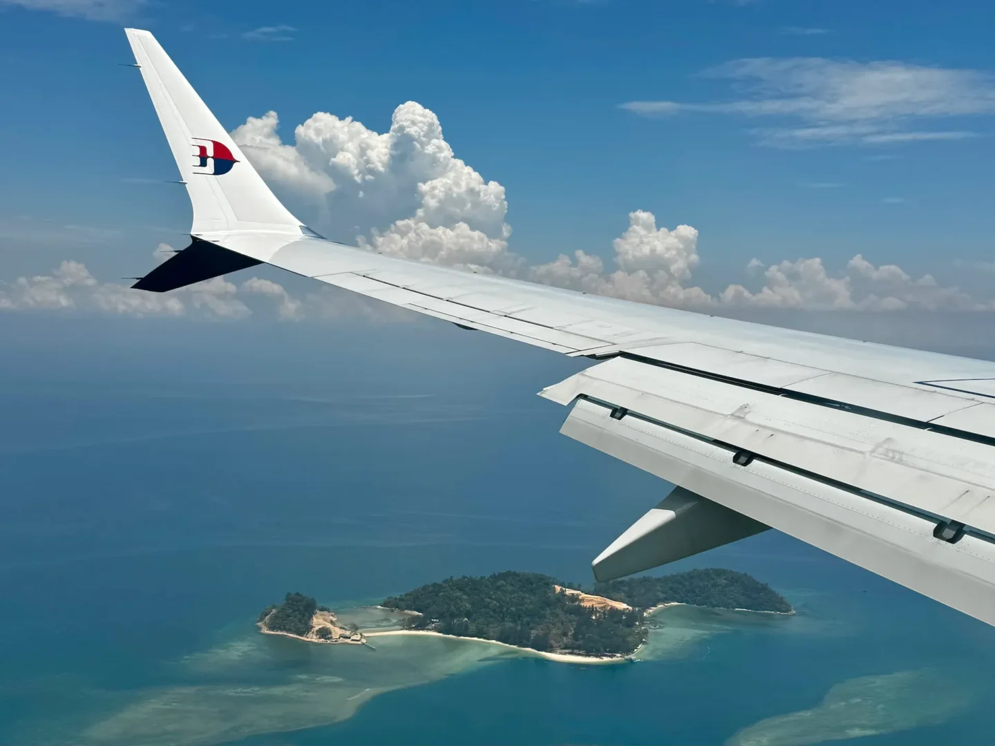 Flight to Borneo